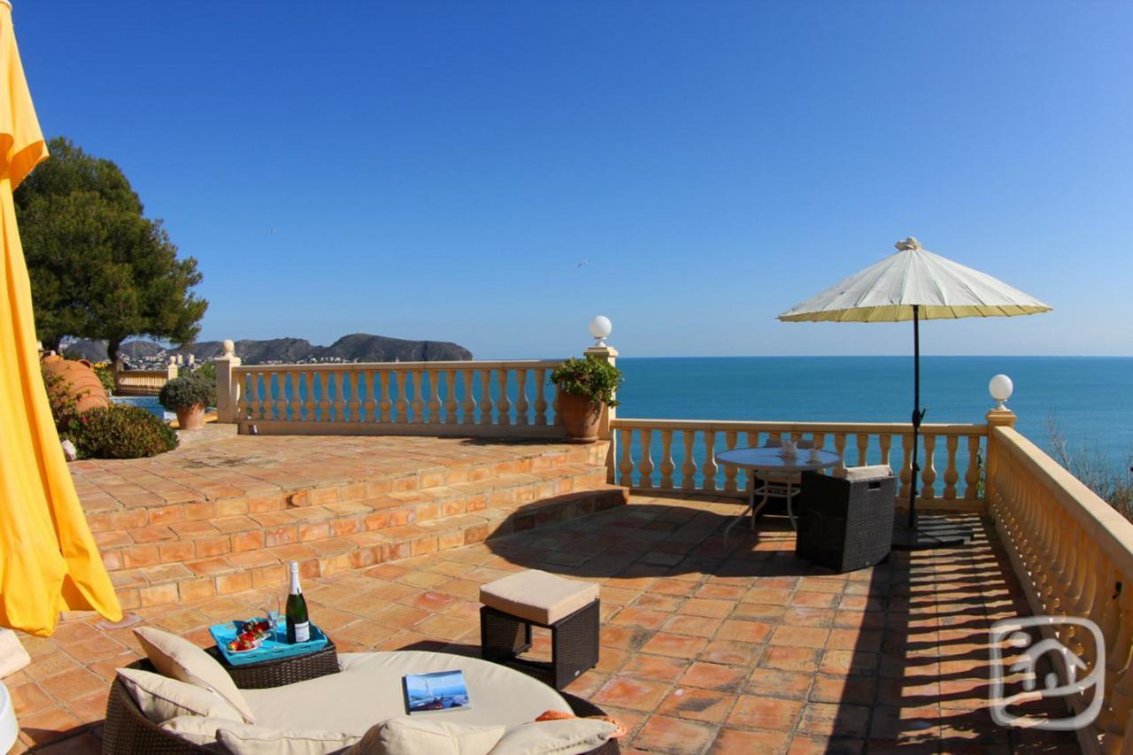 Villa Gaviota By Abahana Villas Moraira Exteriör bild