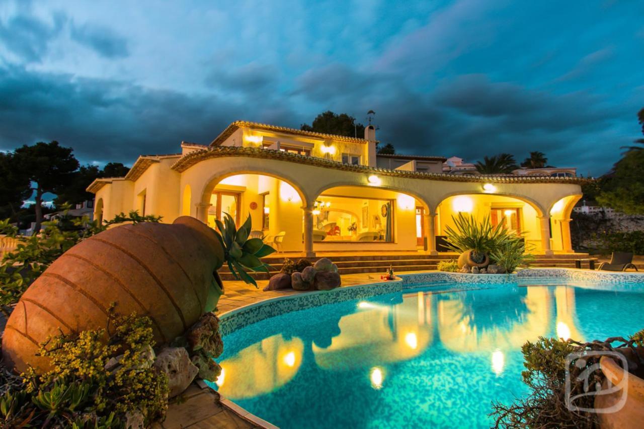 Villa Gaviota By Abahana Villas Moraira Exteriör bild
