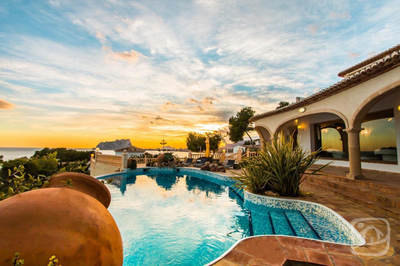Villa Gaviota By Abahana Villas Moraira Exteriör bild
