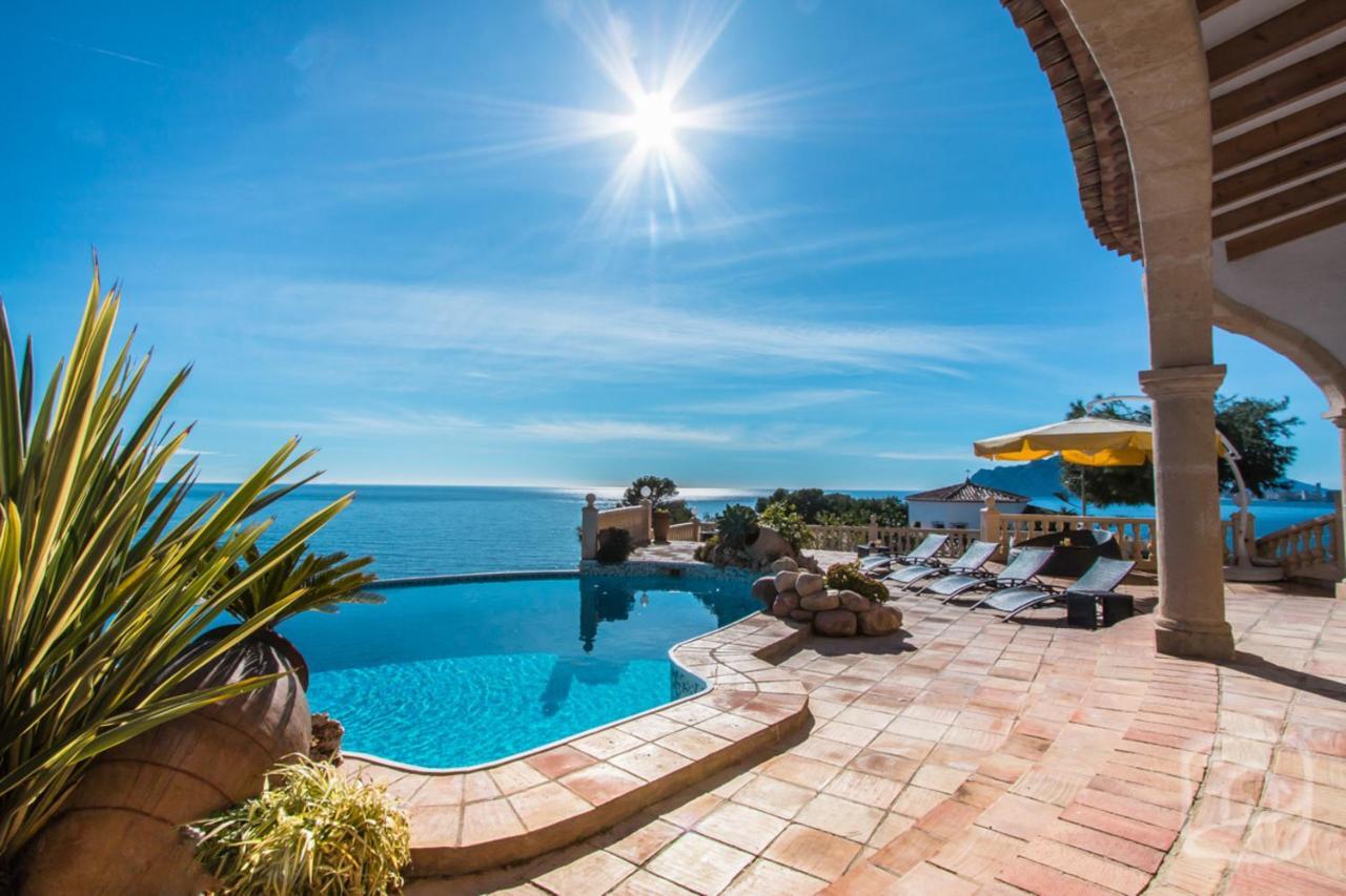 Villa Gaviota By Abahana Villas Moraira Exteriör bild
