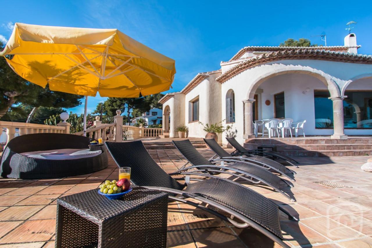 Villa Gaviota By Abahana Villas Moraira Exteriör bild